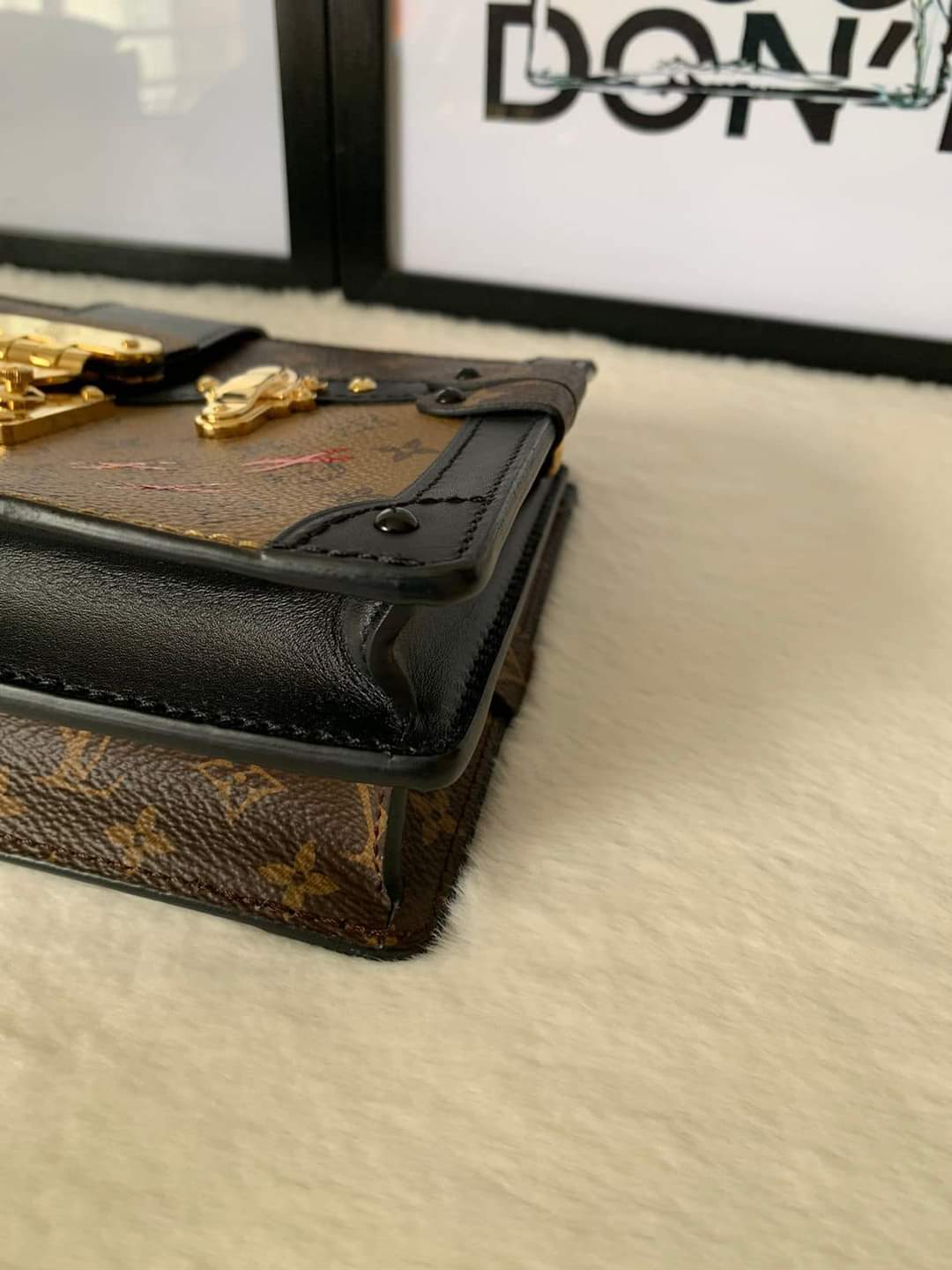 Louis Vuitton Trunk Clutch Reverse Monogram Canvas Limited Edition –  Perry's Jewelry