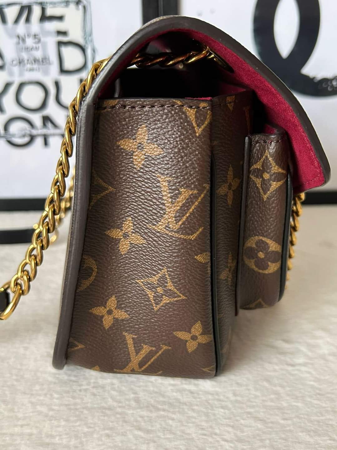 Louis Vuitton Monogram Canvas Passy. Made in France. With dustbag &  paperbag ❤️