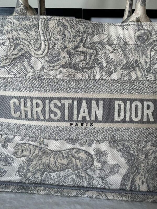 Christian Dior 2020 Medium Toile de Jouy Book Tote
