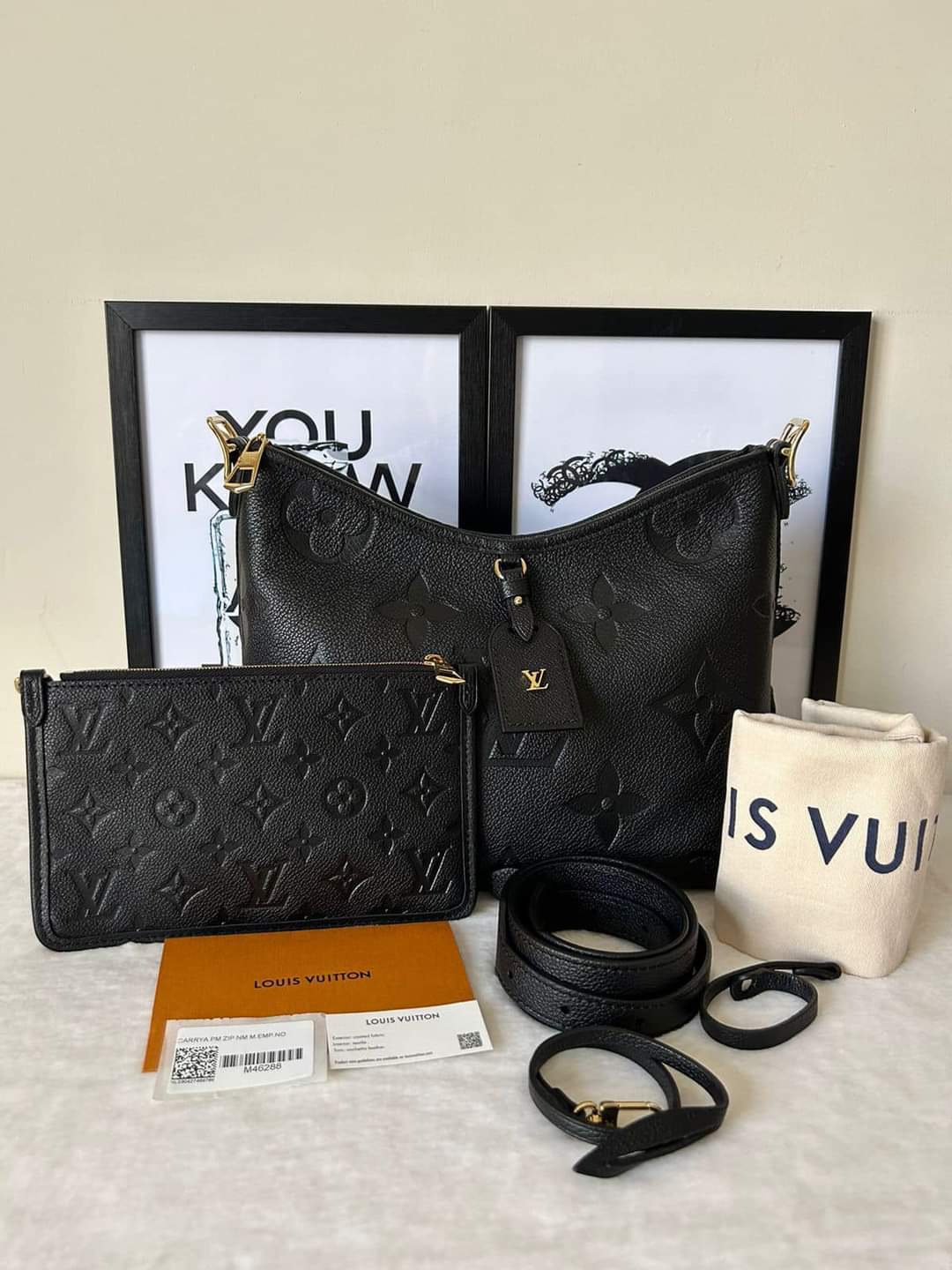 Louis Vuitton Empreinte Carryall PM - Shoulder Bags, Handbags