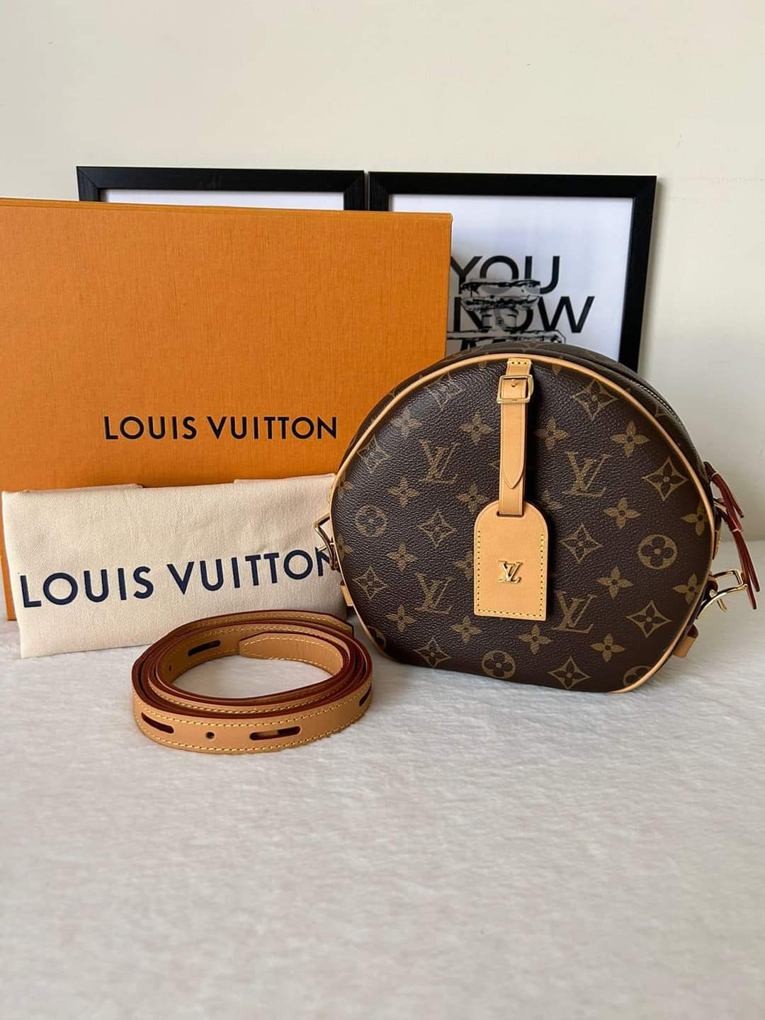 Louis Vuitton Monogram Canvas Boite Chapeau Souple PM