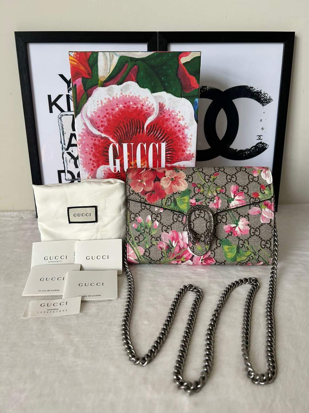 Gucci Dionysus GG Blooms Super Mini Bag