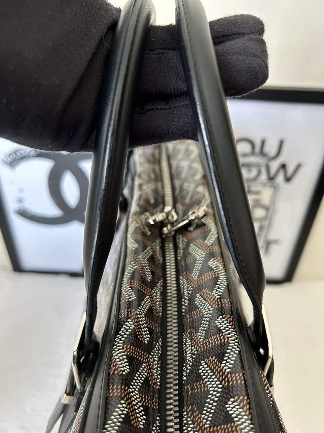 ▪️Goyard Black Ambassade MM Document Bag▪️ – Jane's Preloved