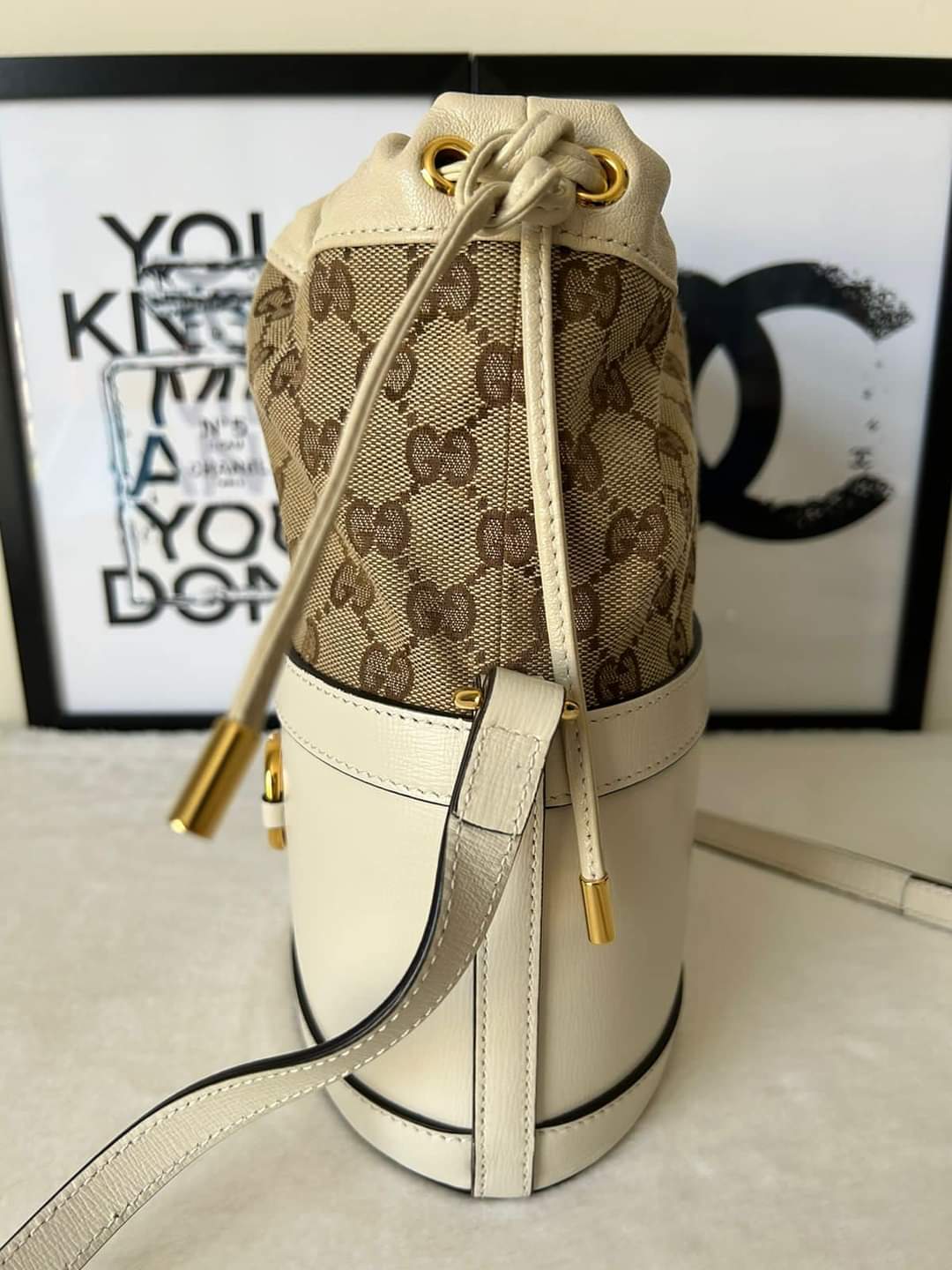 Gucci horsebit bucket discount bag