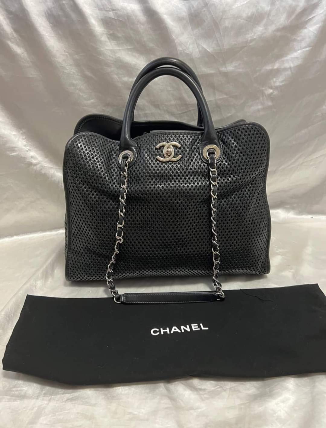 Chanel up in the air clearance tote