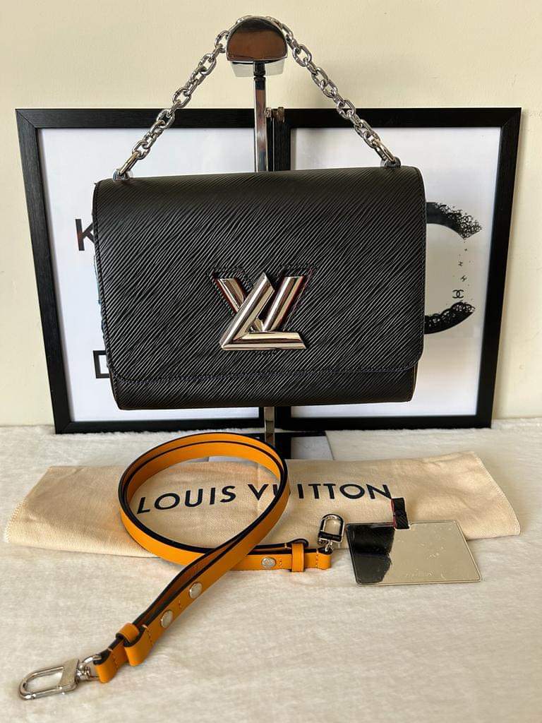 Louis Vuitton Twist MM Gray