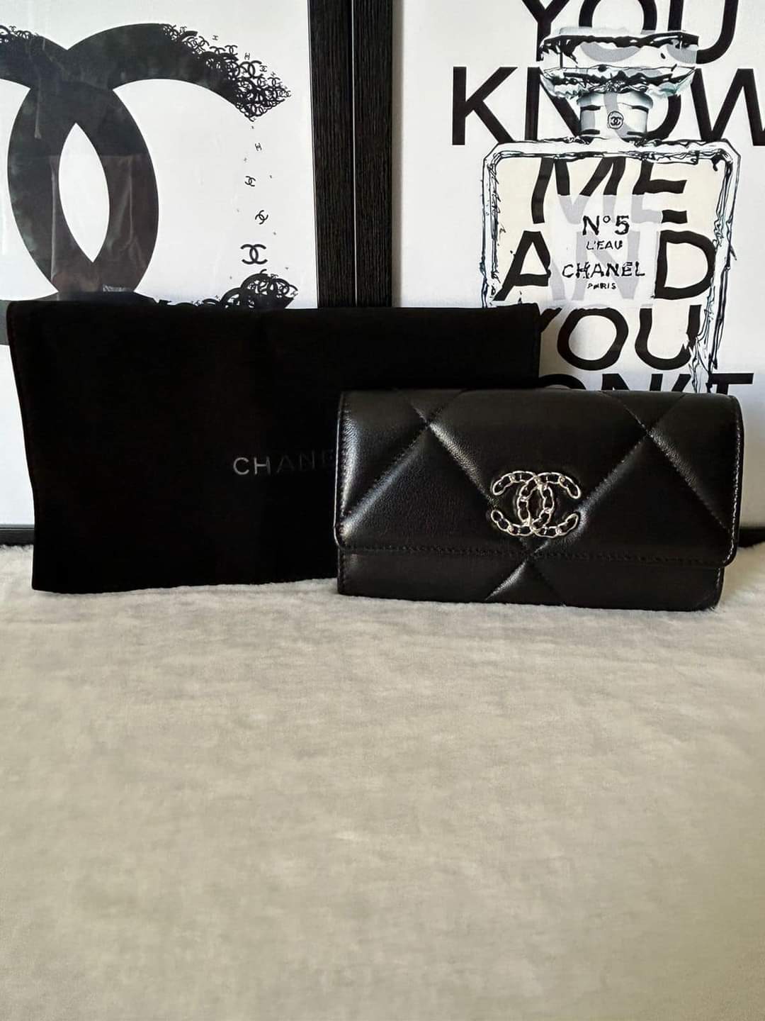 Chanel 19 Medium Flap Wallet Jane s Preloved Indulgence