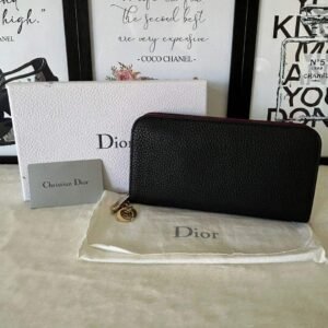 ▪️Black Long Zippy Wallet▪️