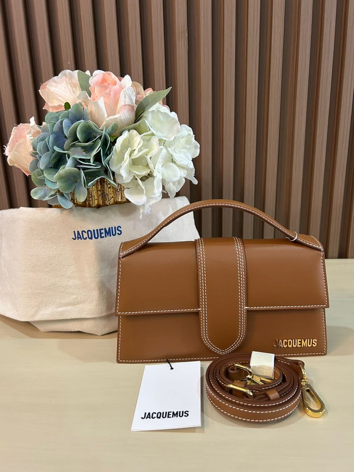 ▪️Jacquemus Le Grand Bambino Top Handle Bag▪️