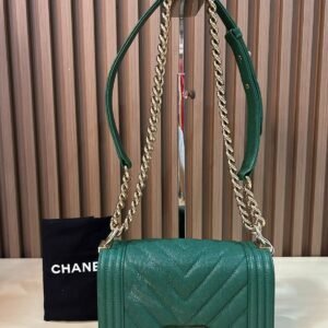 ▪️C H A N E L Small Boy Chevron Bag ▪️