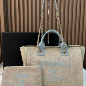 ▪️C H A N E L Small Deauville Shopping  Tote Bag▪️